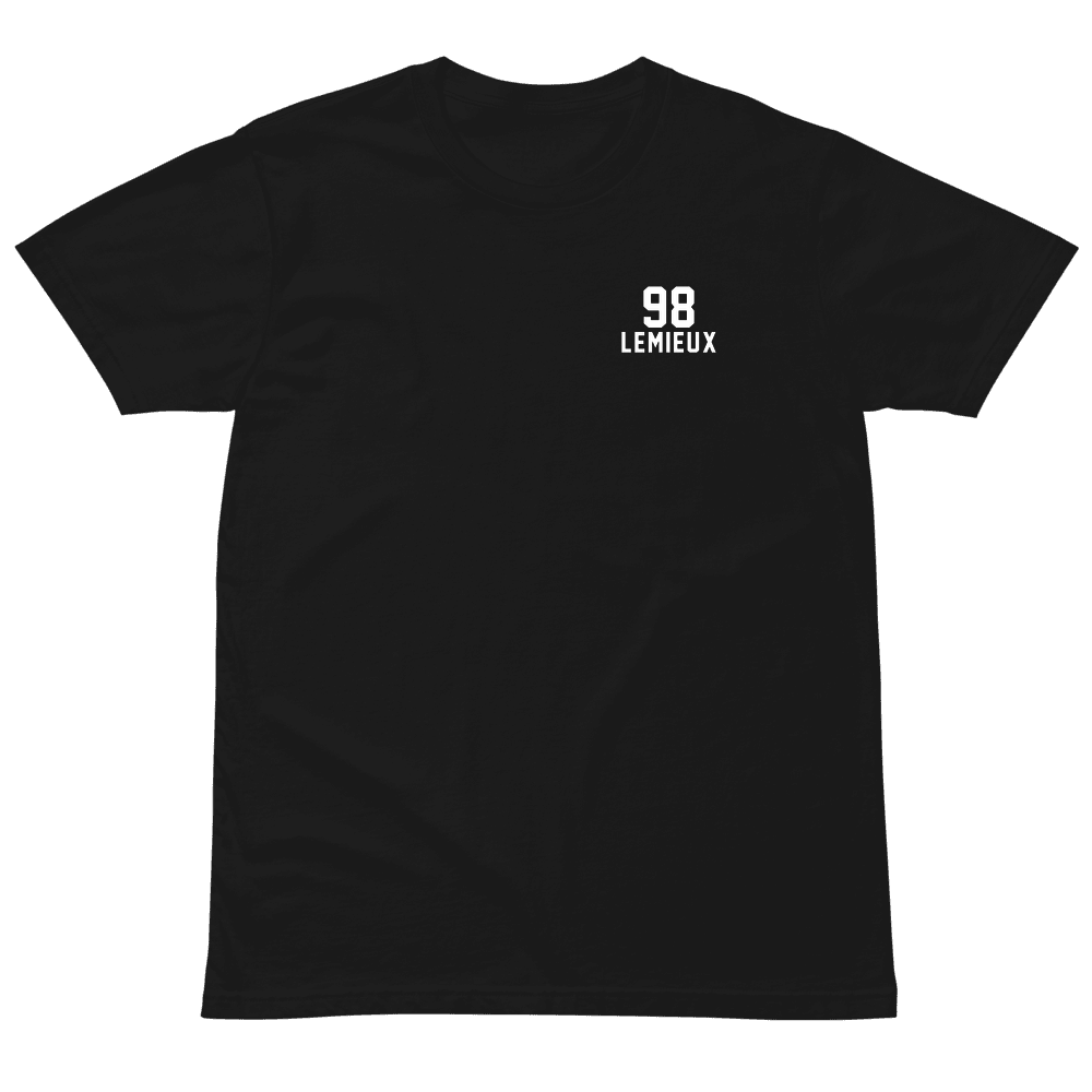 Nick Test 10 Name & Number T-shirt Black