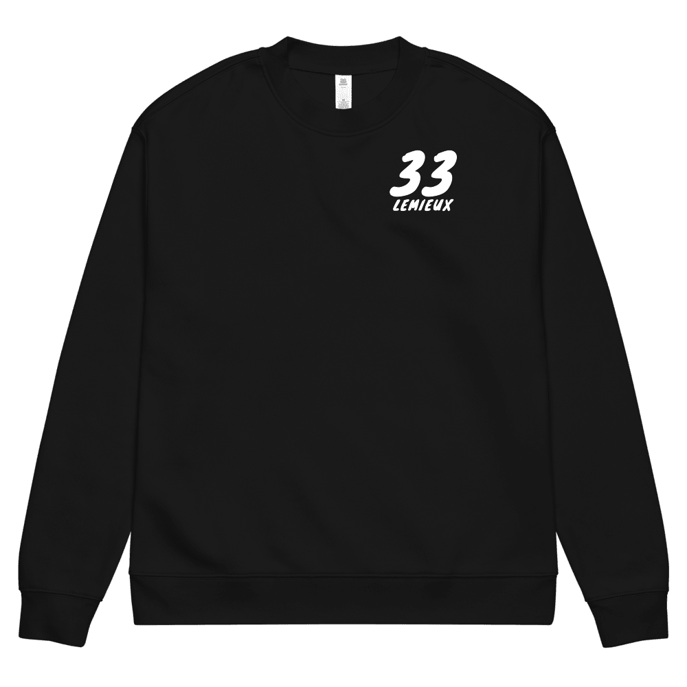 Nick Test 7 Name & Number Crewneck Black