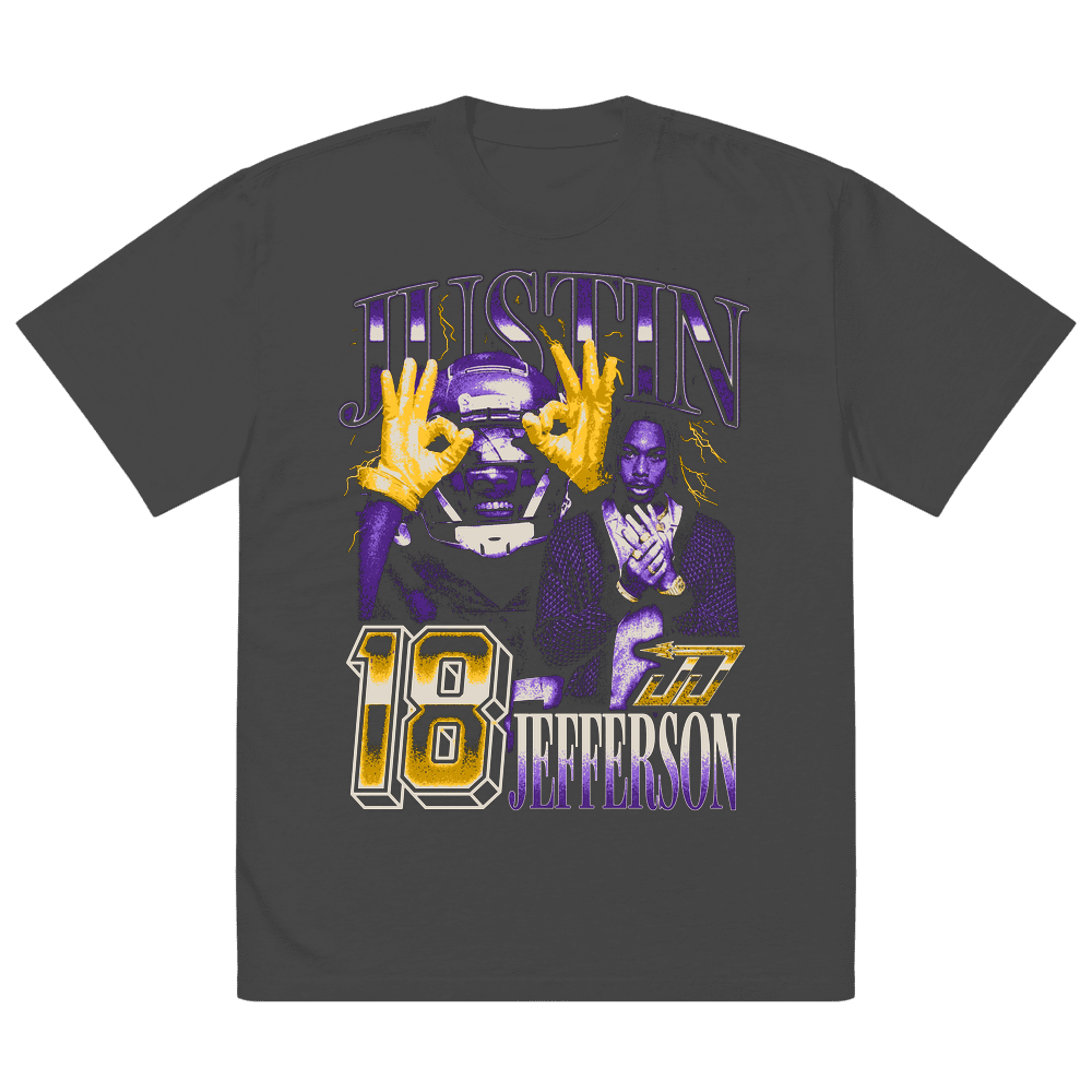 JJ Test 6 Vintage Oversized T-shirt Black