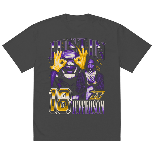 JJ Test 6 Vintage Oversized T-shirt Black