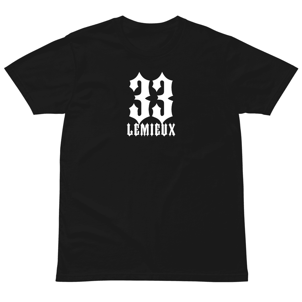 Nick Test 4 Name & Number T-shirt Black
