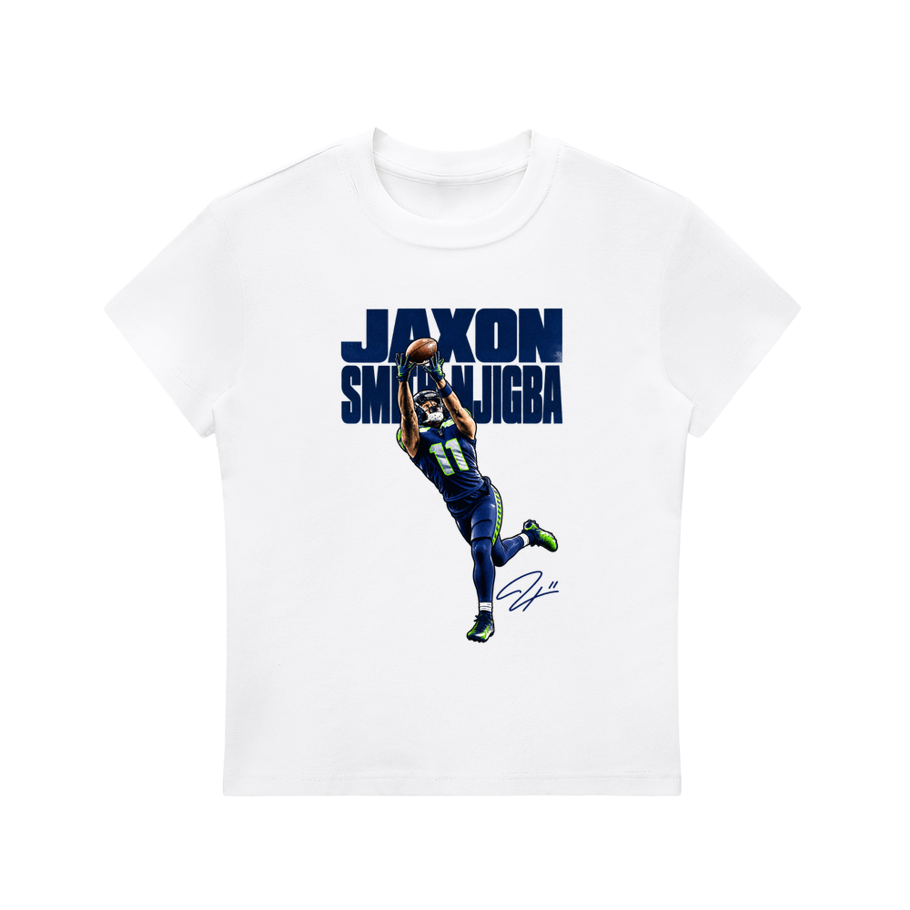 Jaxon Smith-Njigba Halftone Women's T-shirt