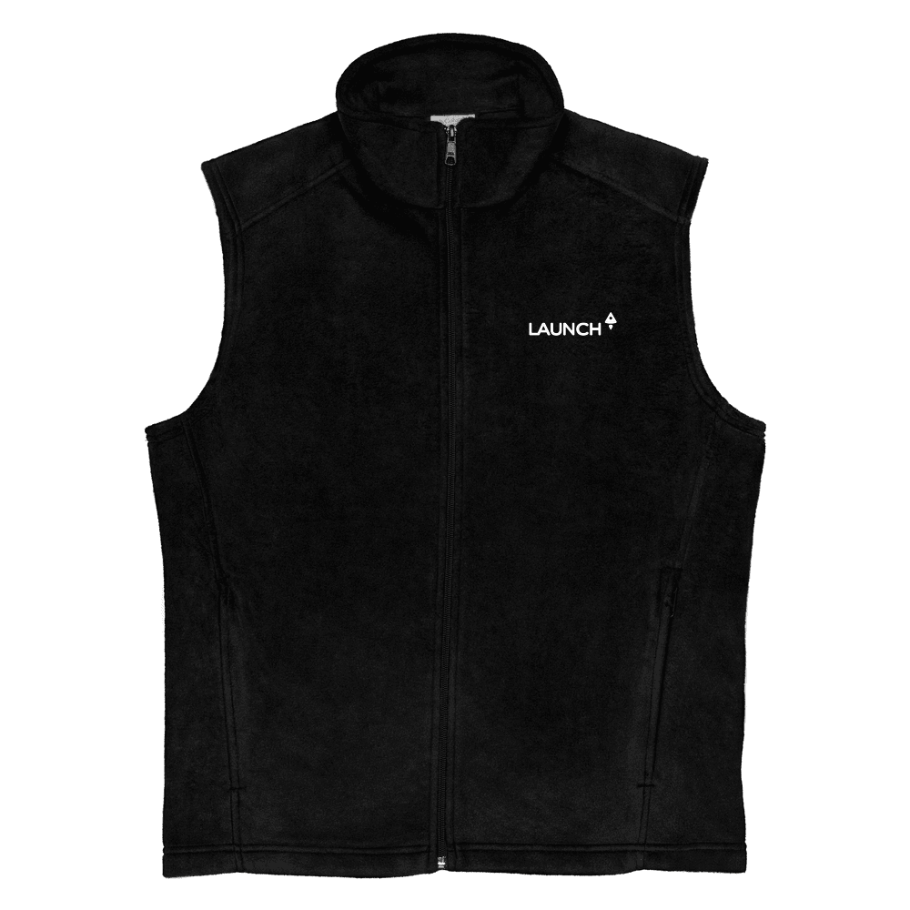 Launch Logo Fleece Vest