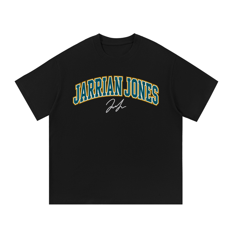 Jarrian Jones Varsity Wordmark Oversized T-shirt
