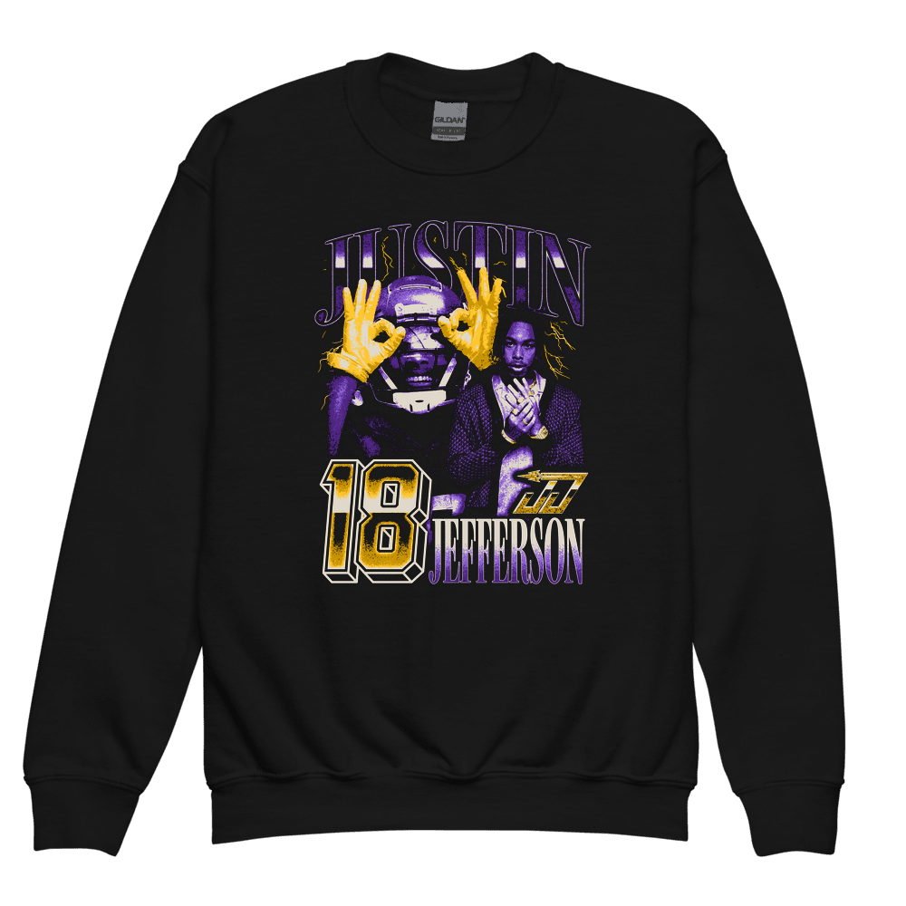 JJ Test 5 Vintage Youth Sweatshirt Black