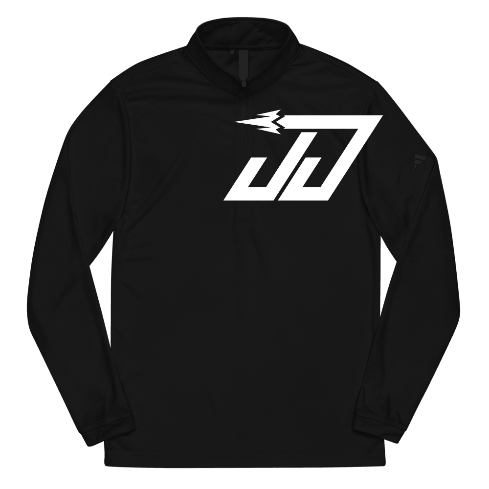 JJ Test 3 Logo Quarter Zip Black