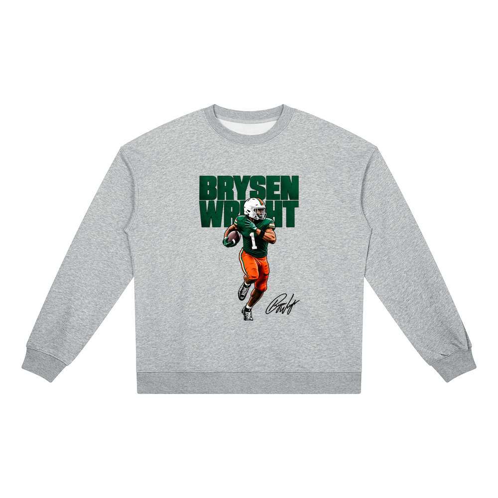 Brysen Wright Halftone Heavyweight Crewneck