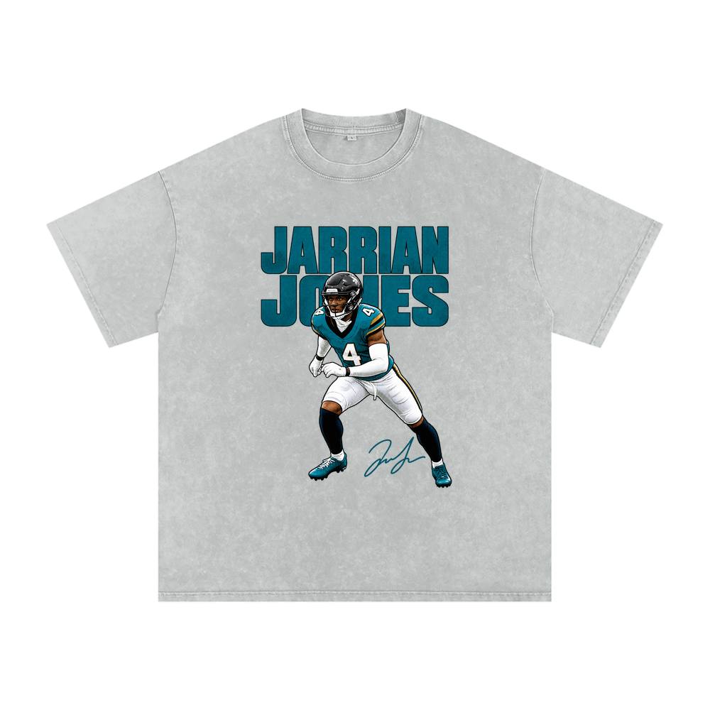 Jarrian Jones Halftone Oversized Washed T-shirt