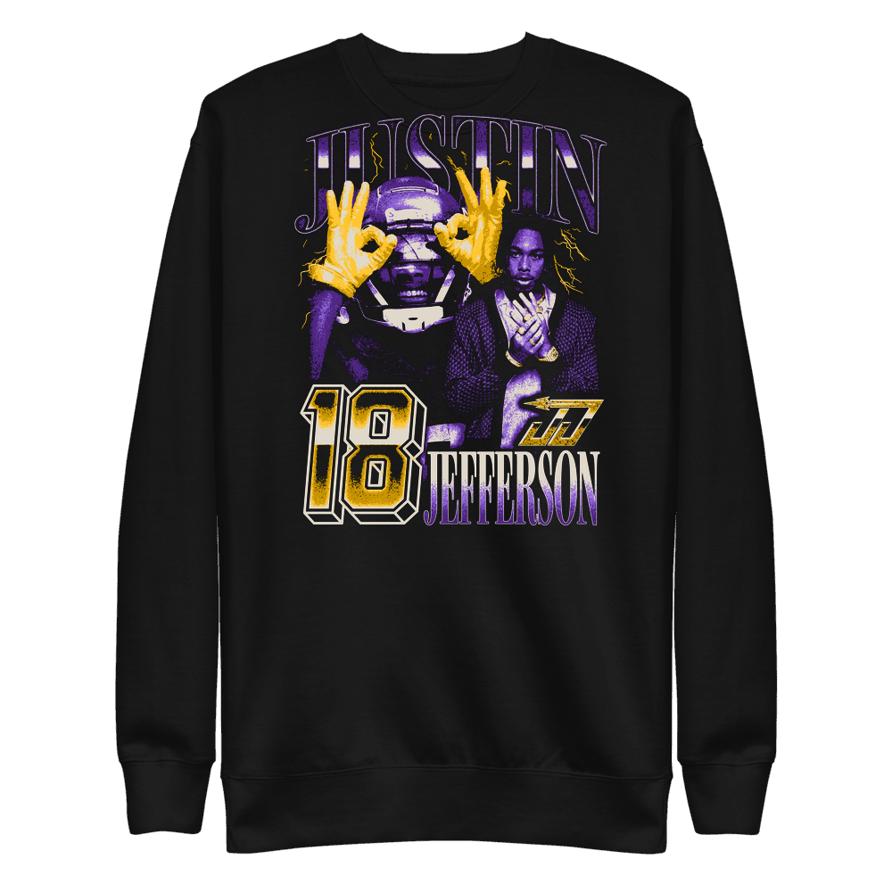 Test Vintage Sweatshirt Black