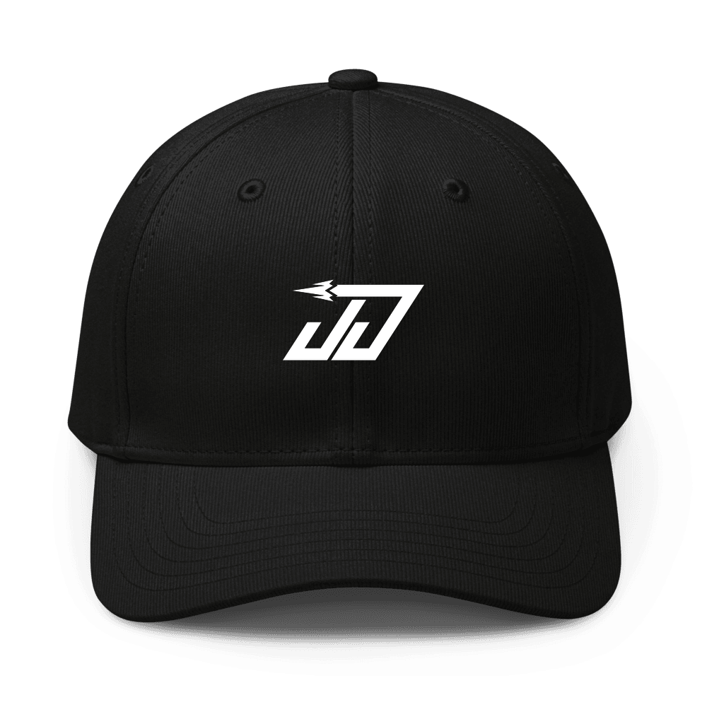 JJ Test 5 Logo Baseball Hat Black