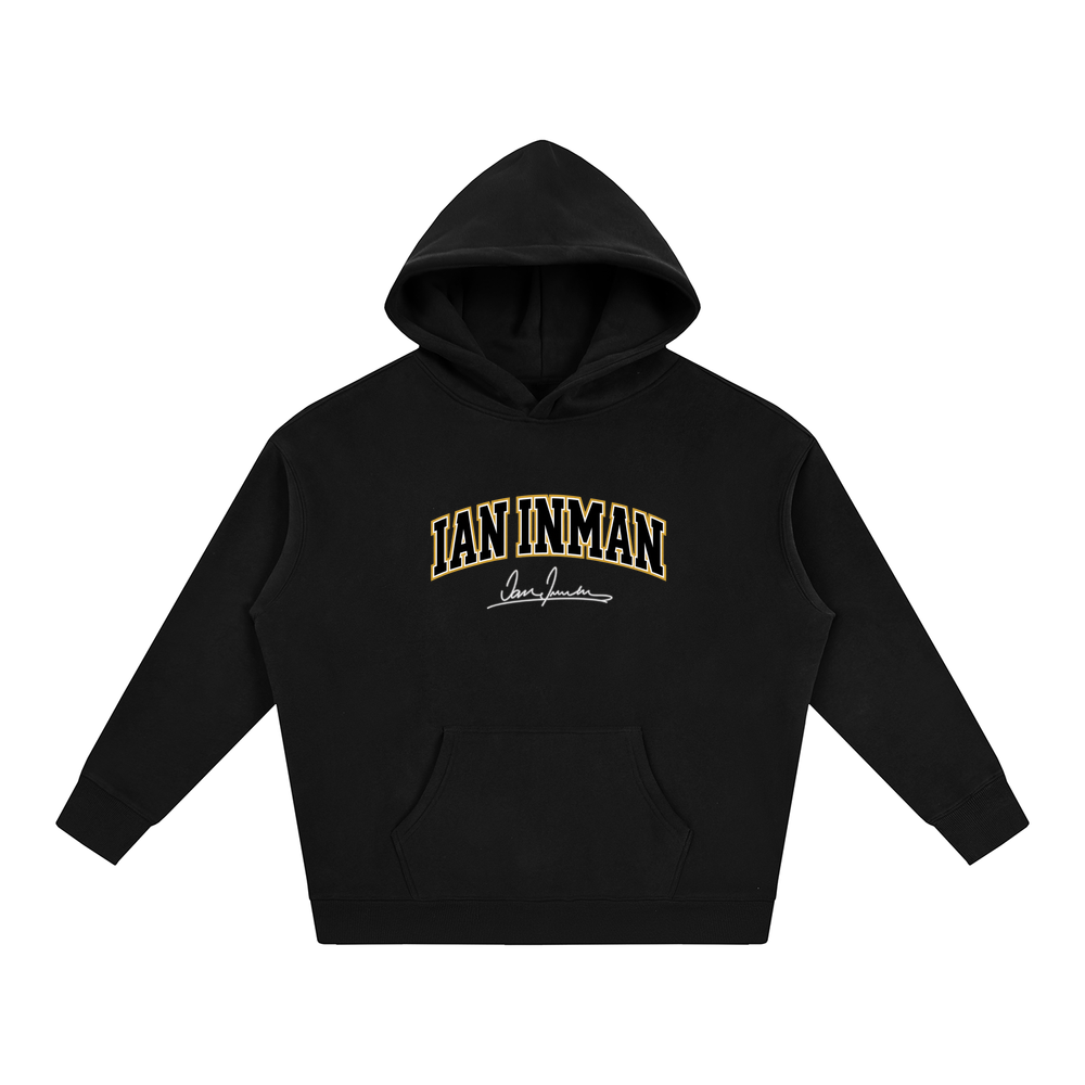 Ian Inman Varsity Wordmark Oversized Hoodie