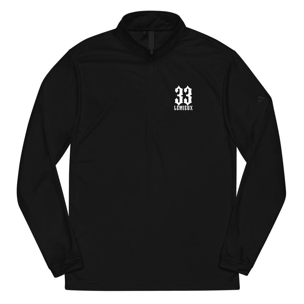 Nick Test Name & Number Quarter Zip Black