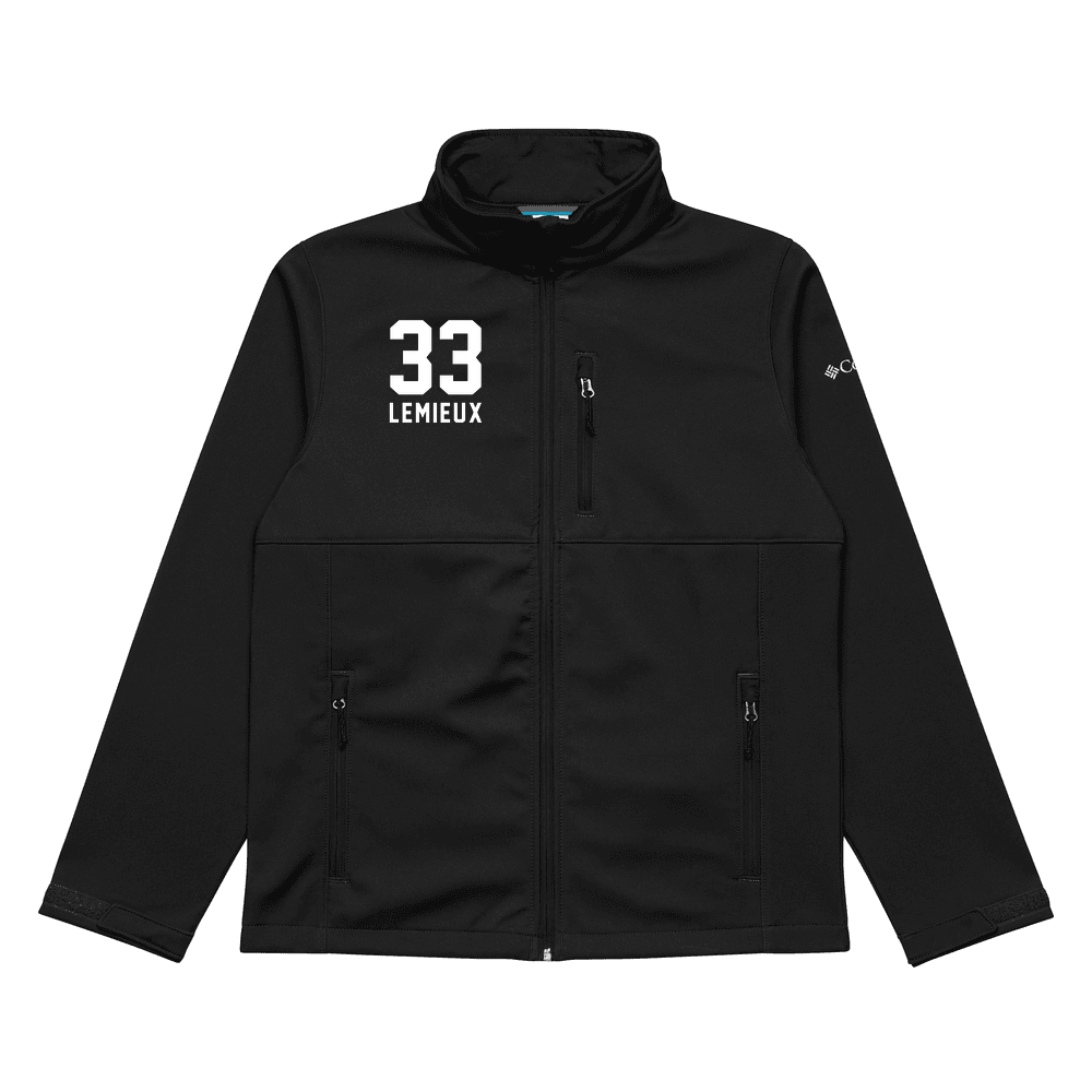 Bo Nix Nick Lemieux Soft Shell Jacket Black