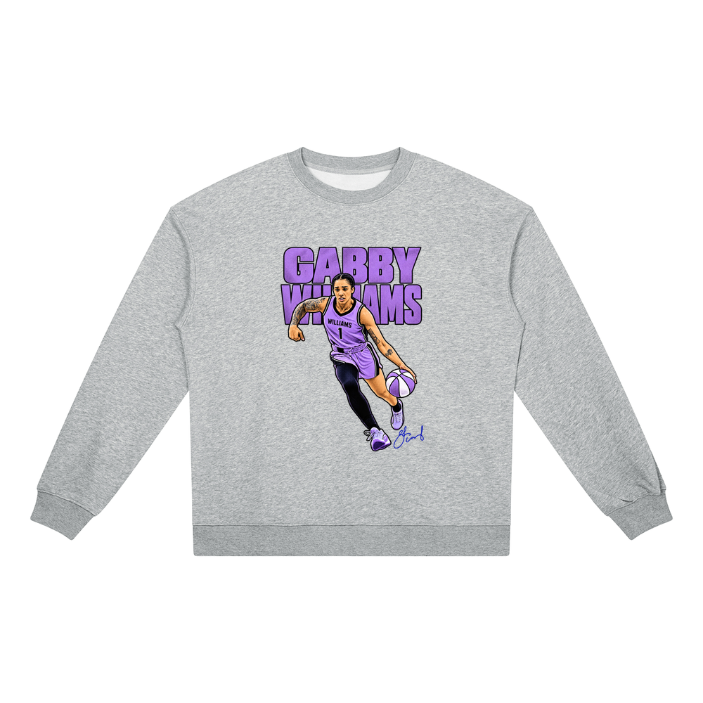 Gabby Williams Halftone Heavyweight Crewneck
