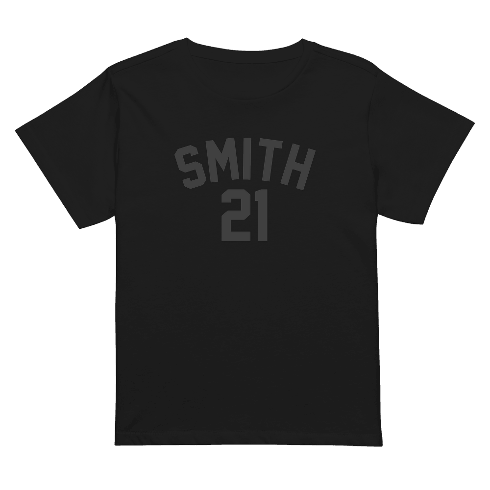 Bo Nix Smith 21 T-shirt Black