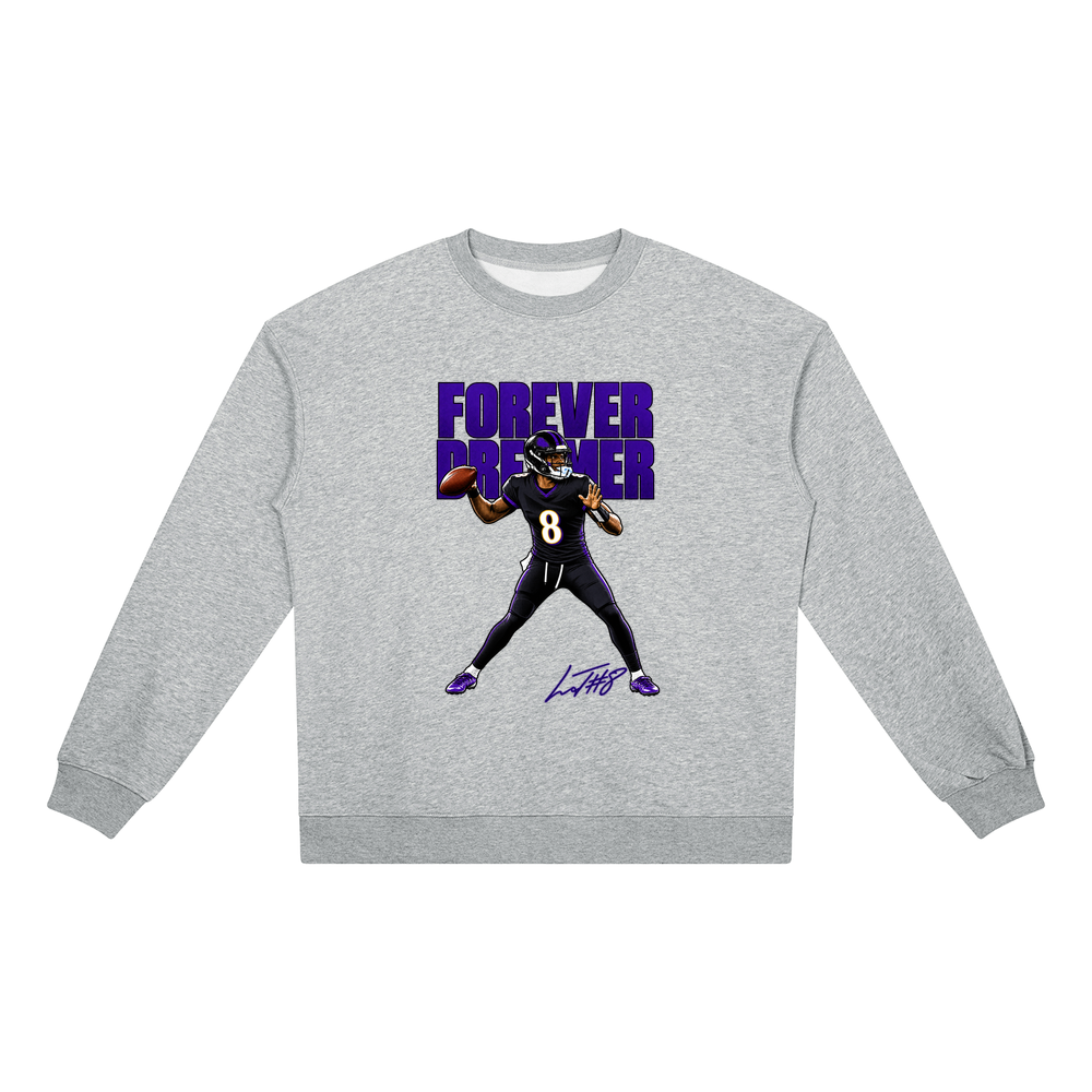 Lamar Jackson Halftone Heavyweight Crewneck