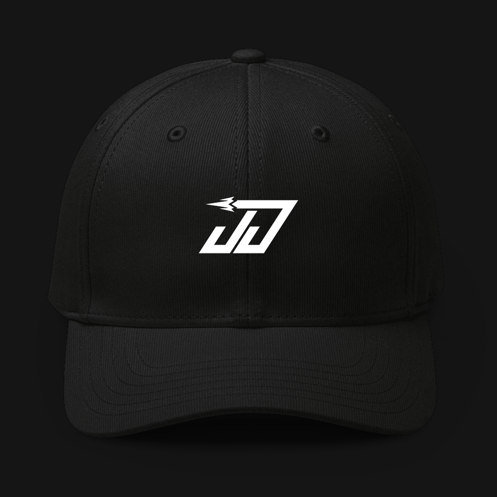 Test Logo Baseball Hat Black
