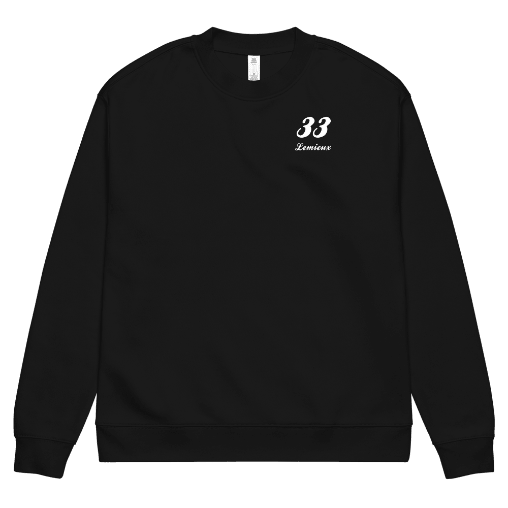 Nick Test 3 Name & Number Crewneck Black