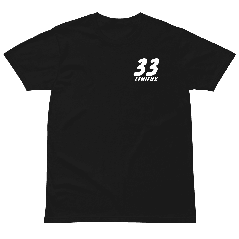 Nick Test 7 Name & Number T-shirt Black