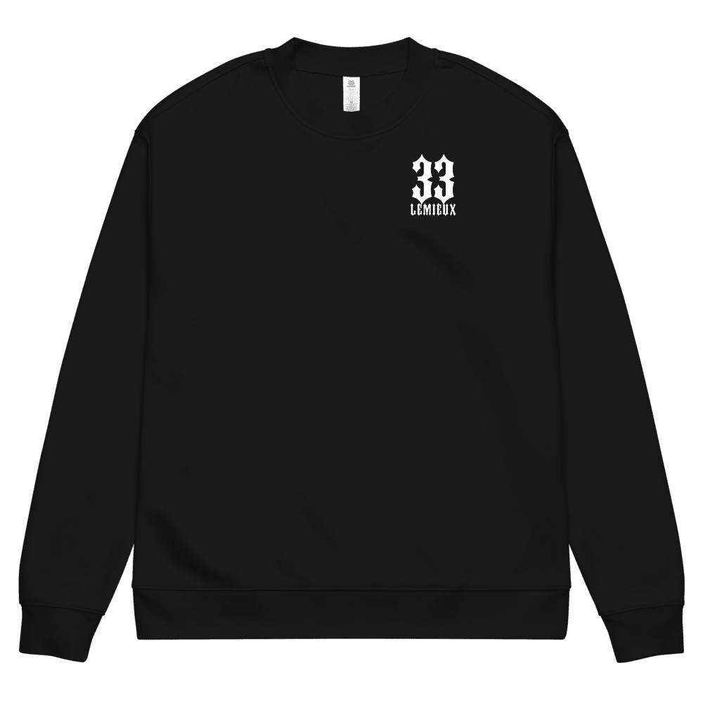 Nick Test Name & Number Crewneck Black