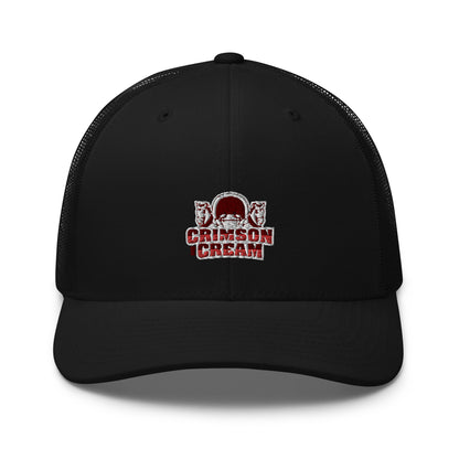 Crimson & Cream "Logo" Trucker Hat