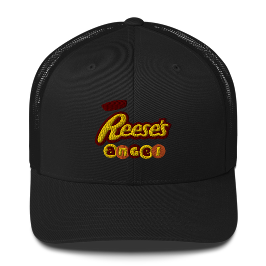Angel Reese "Pieces" Trucker Hat Black
