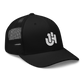 Jalen Hurts "Logo" Trucker Hat Black