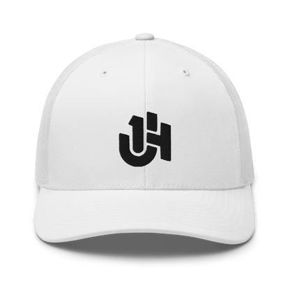 Jalen Hurts "Logo" Trucker Cap White
