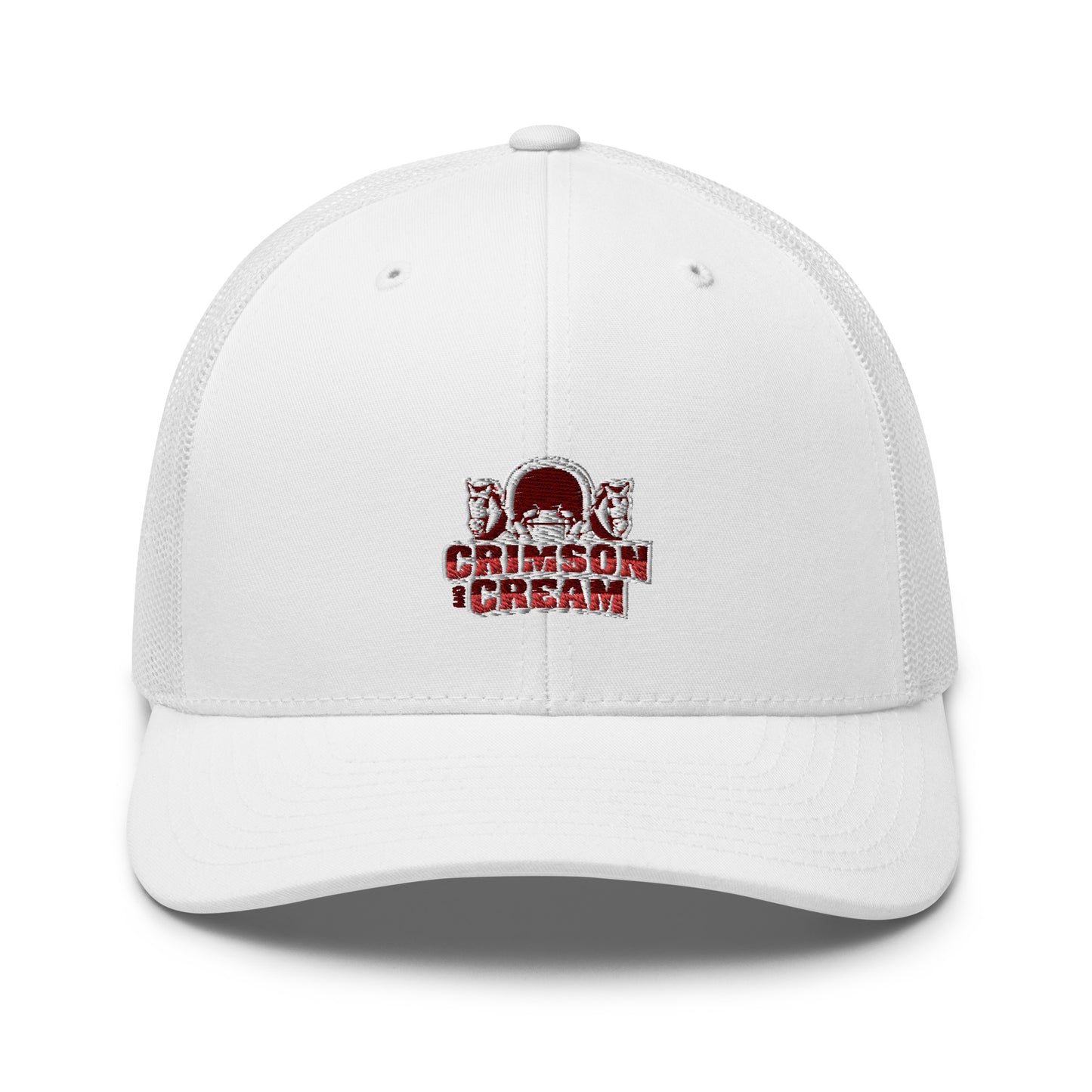 Crimson & Cream "Logo" Trucker Hat