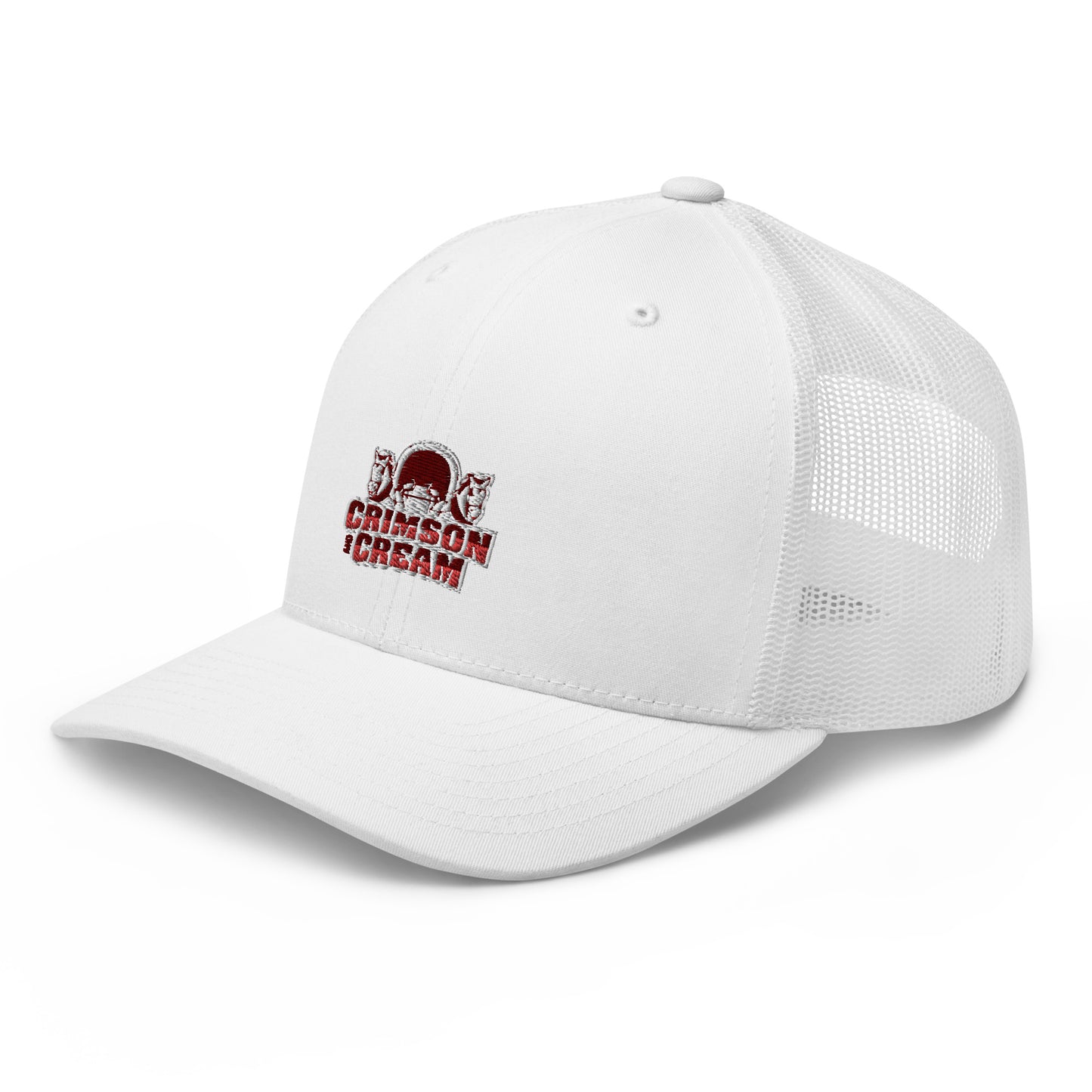 Crimson & Cream "Logo" Trucker Hat