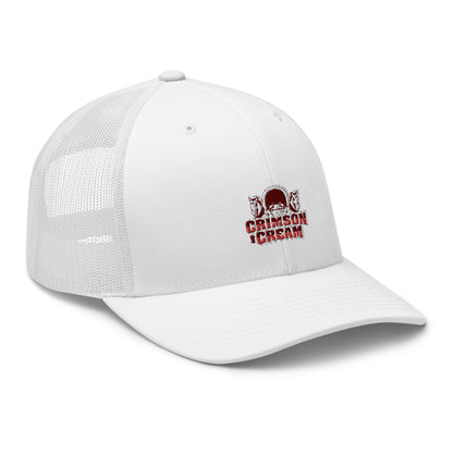 Crimson & Cream "Logo" Trucker Hat