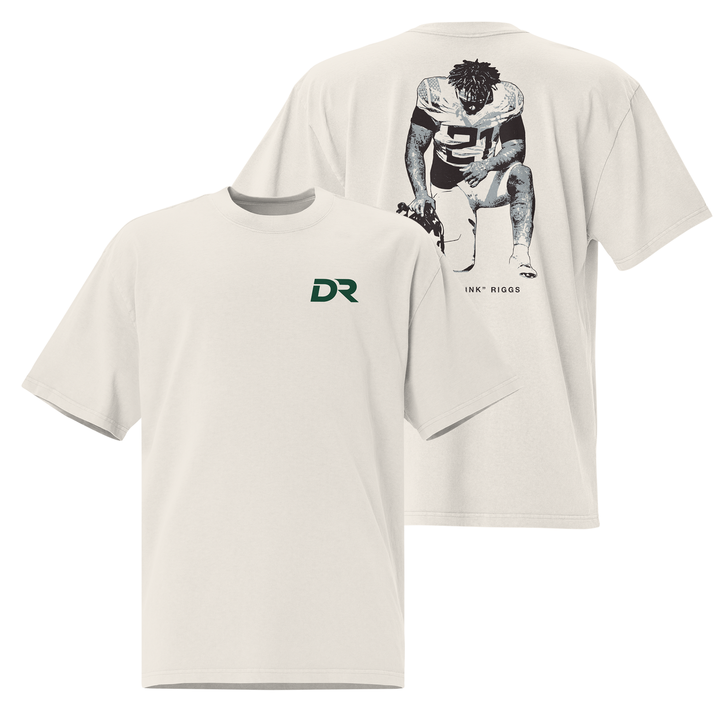 Da’Jaun “Dink” Riggs "Logo" Oversized T-Shirt