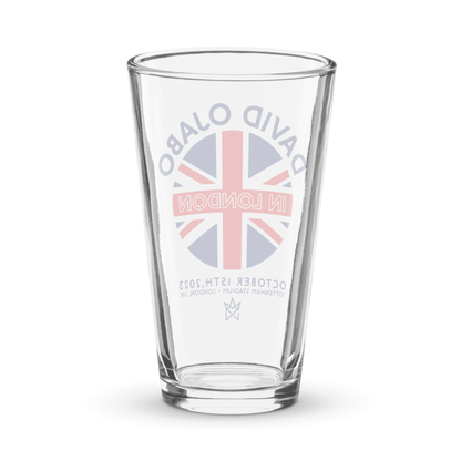 David Ojabo "London Tour" Pint Glass