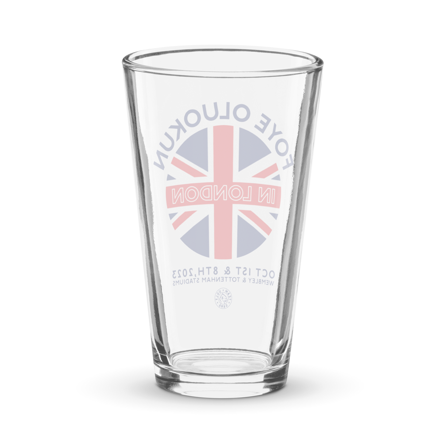 Foyesade Oluokun "London Tour" Pint Glass