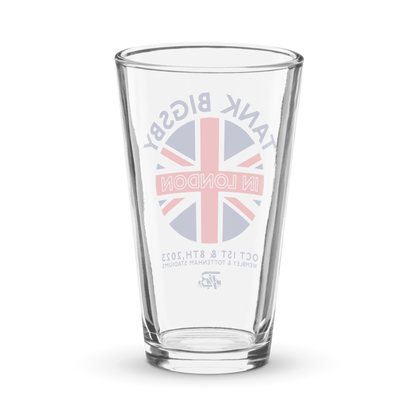 Tank Bigsby "London Tour" Pint Glass