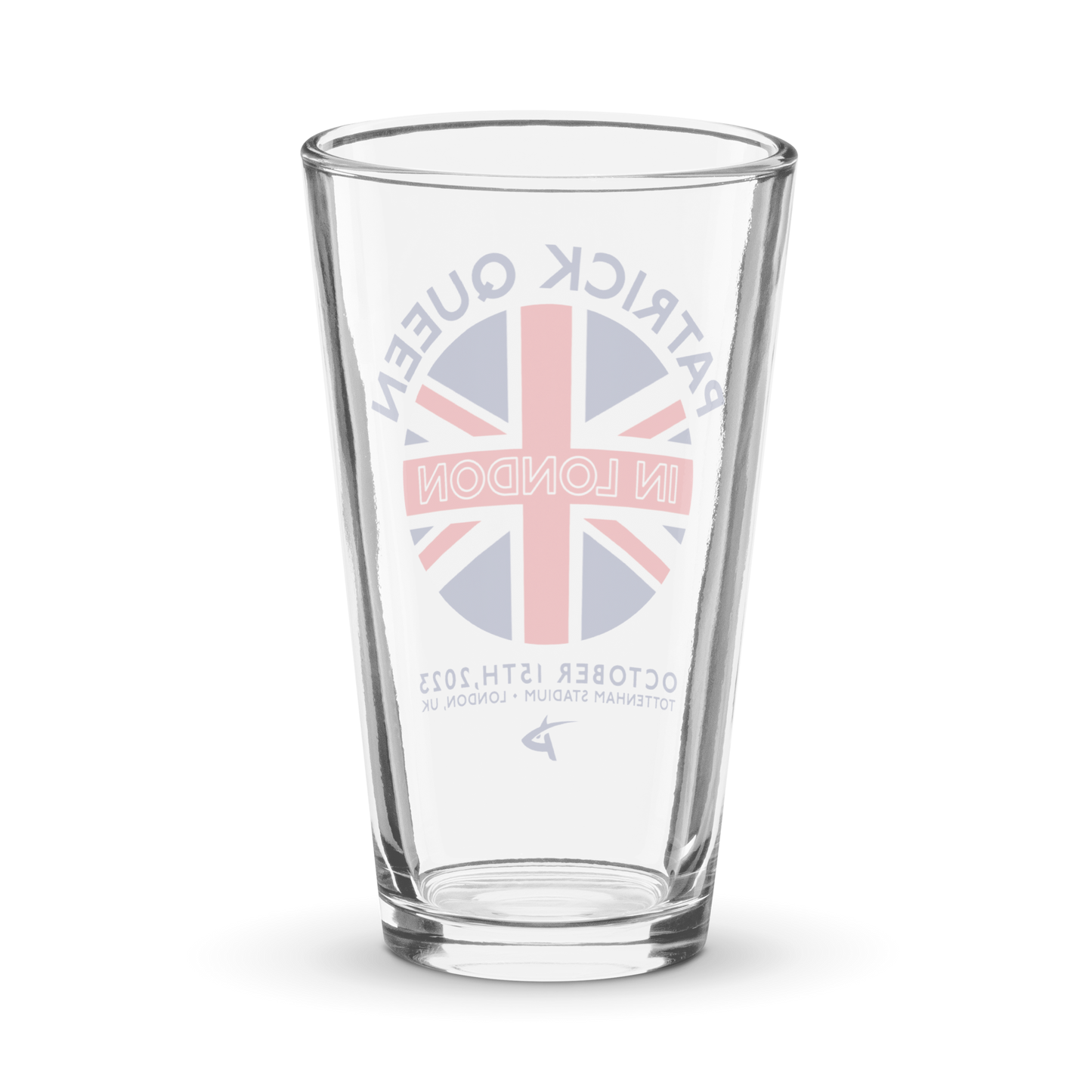 Patrick Queen "London Tour" Pint Glass