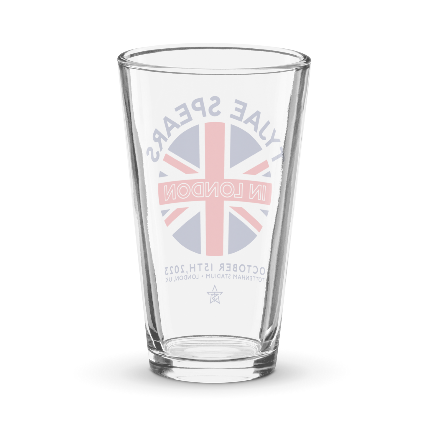 Tyjae Spears "London Tour" Pint Glass