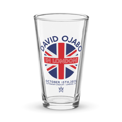 David Ojabo "London Tour" Pint Glass