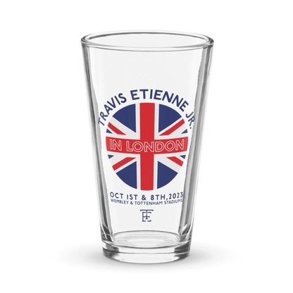 Travis Etienne Jr. "London Tour" Pint Glass