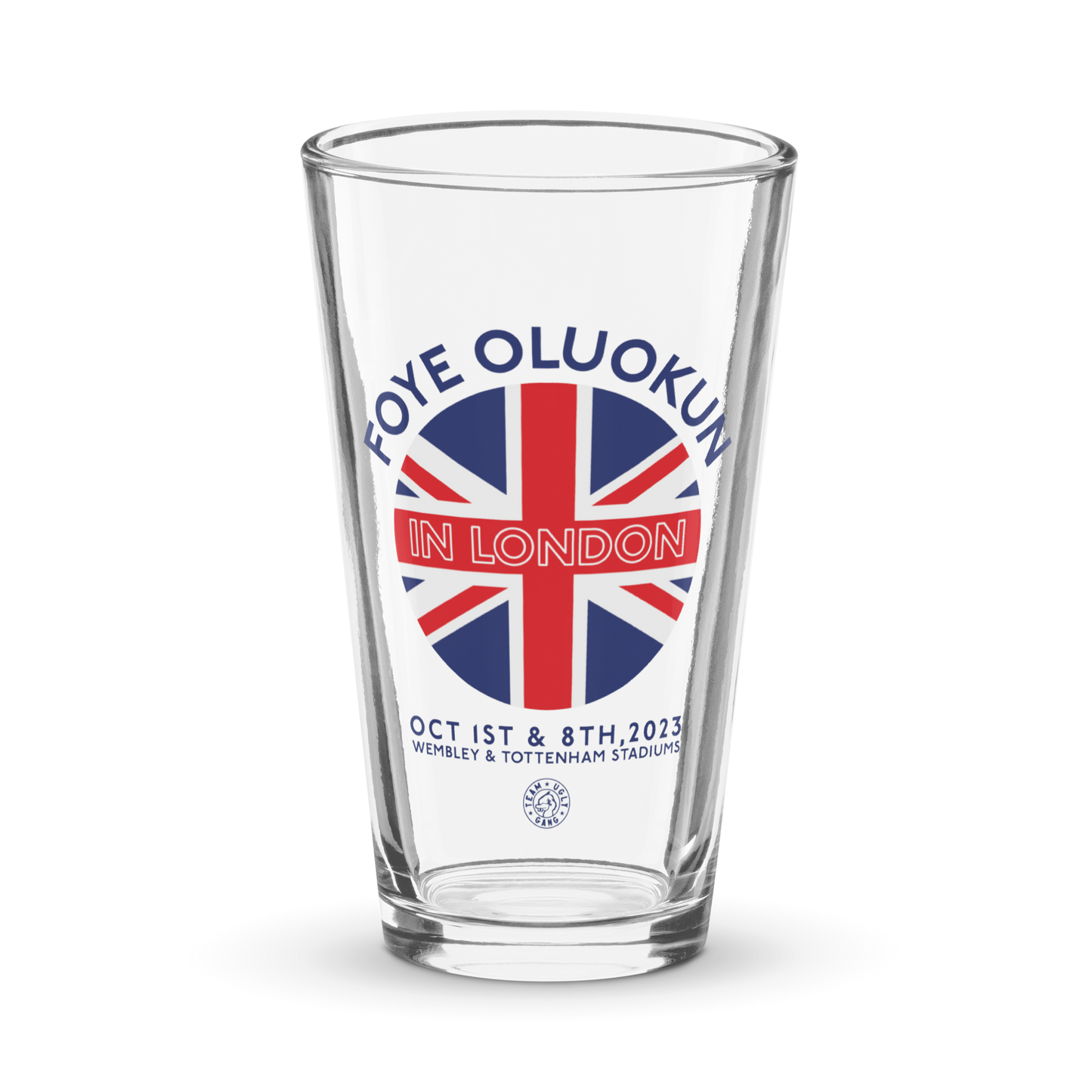 Foyesade Oluokun "London Tour" Pint Glass