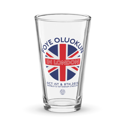 Foyesade Oluokun "London Tour" Pint Glass