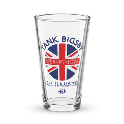 Tank Bigsby "London Tour" Pint Glass