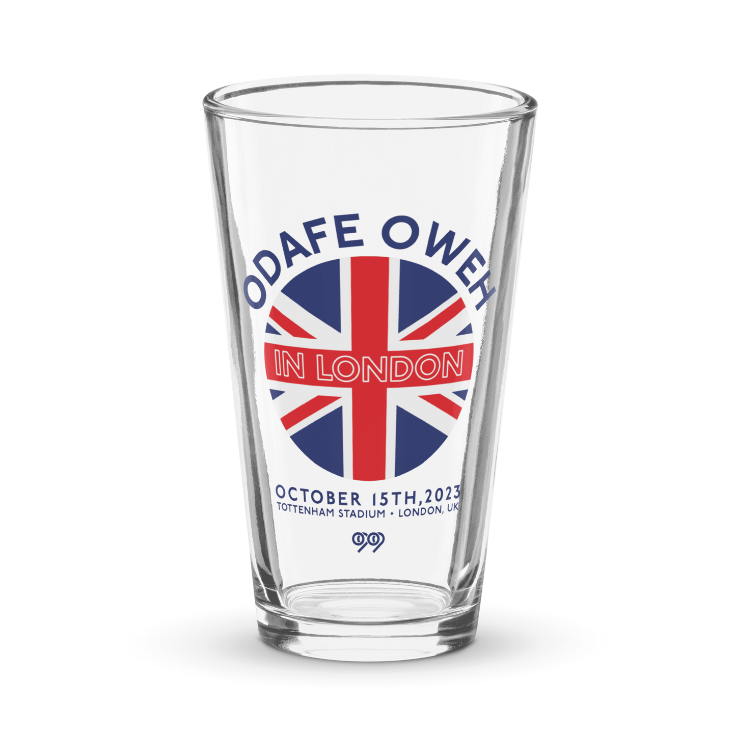 Odafe Oweh "London Tour" Pint Glass