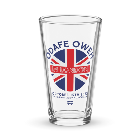 Odafe Oweh "London Tour" Pint Glass