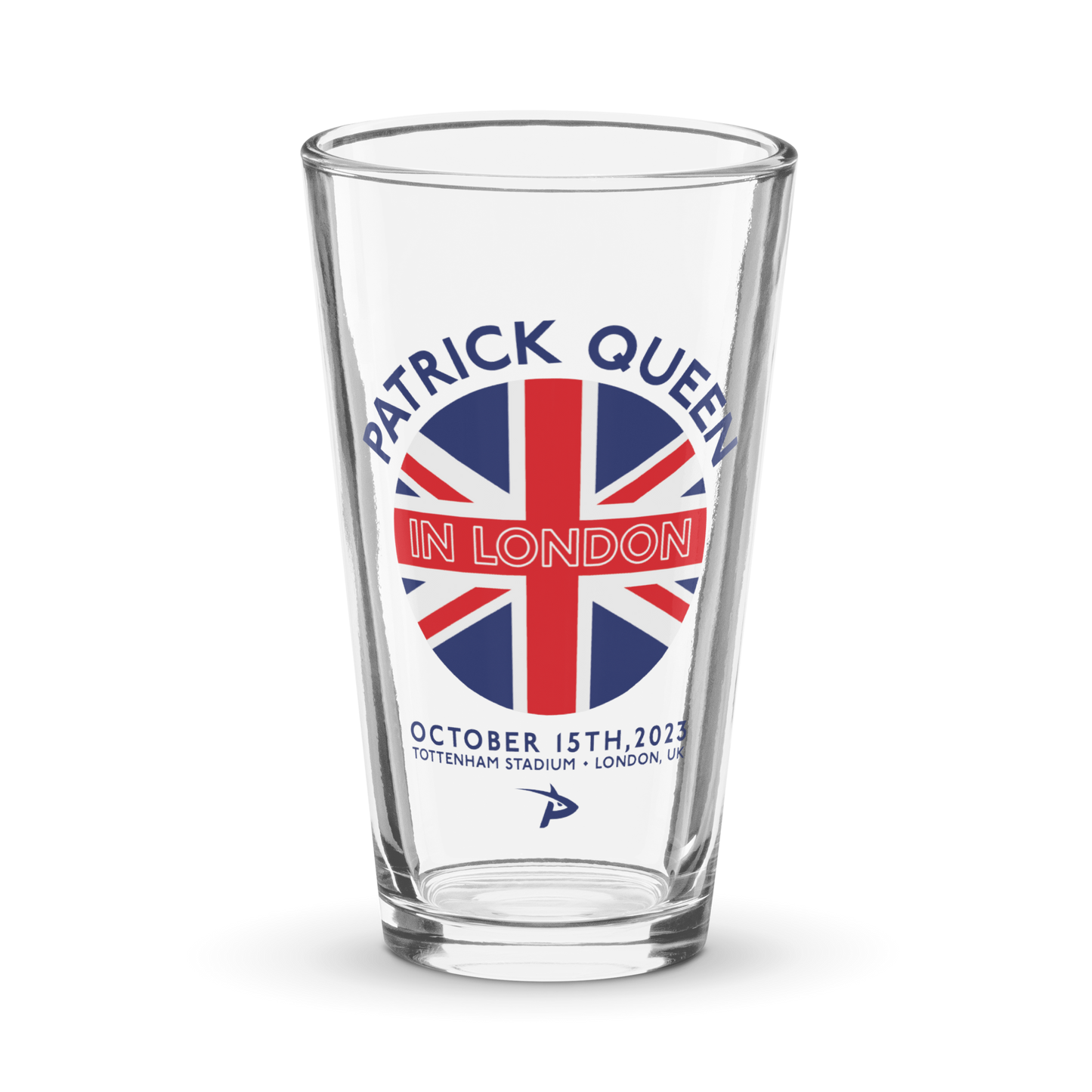 Patrick Queen "London Tour" Pint Glass