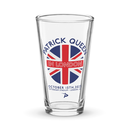 Patrick Queen "London Tour" Pint Glass