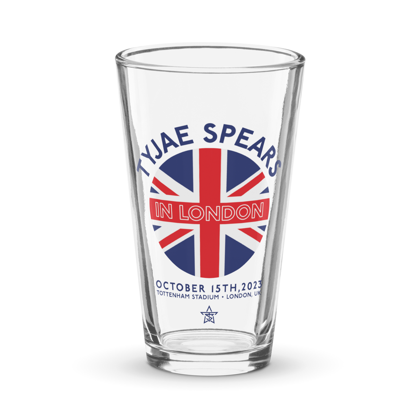 Tyjae Spears "London Tour" Pint Glass