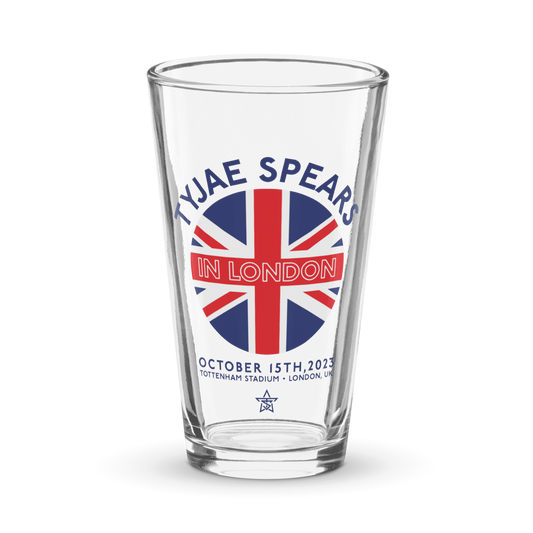 Tyjae Spears "London Tour" Pint Glass