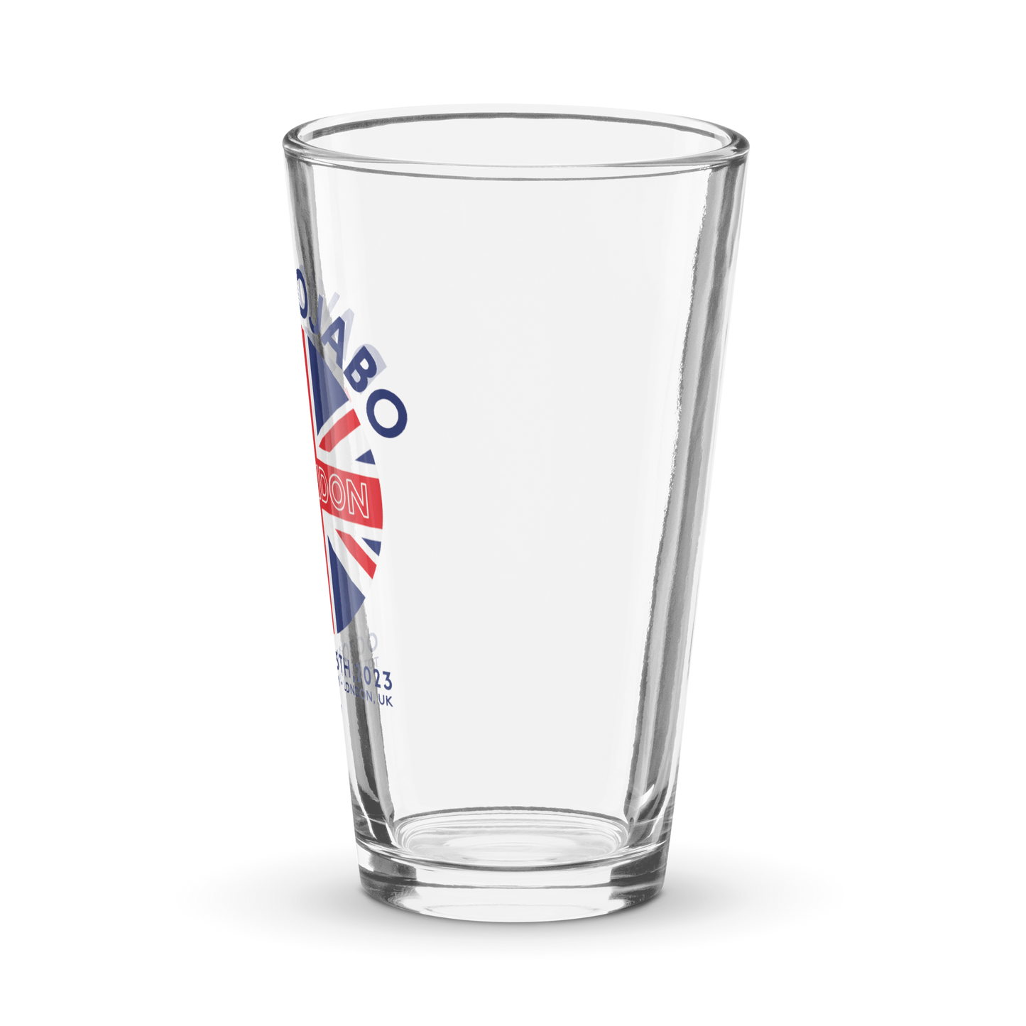 David Ojabo "London Tour" Pint Glass