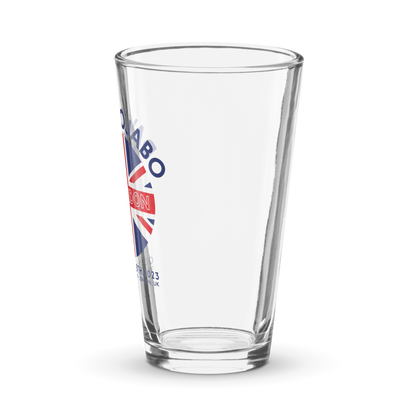 David Ojabo "London Tour" Pint Glass